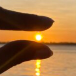 Sunset on the Demerara River