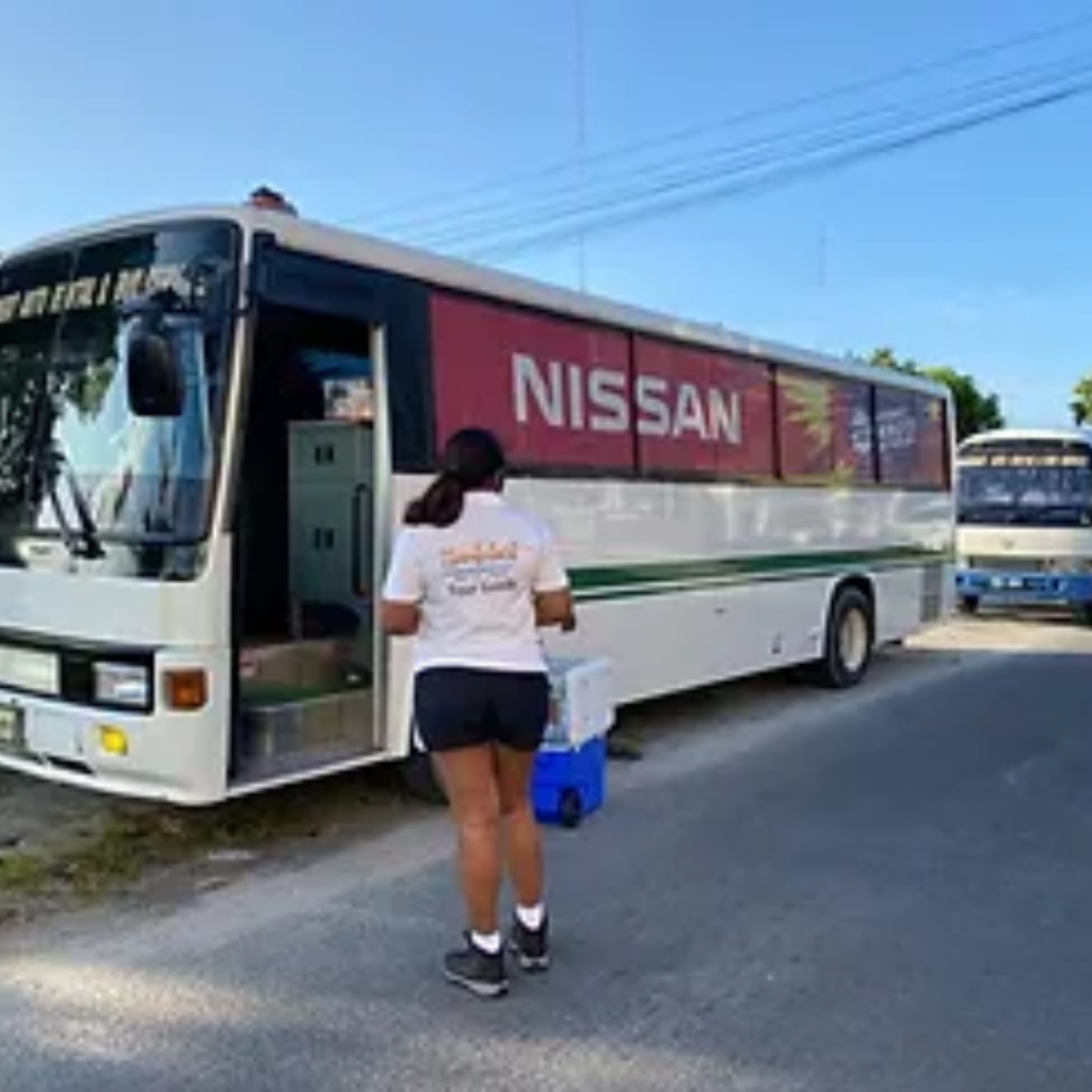 guyana tour bus